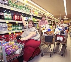 Impreuna cu baietii la supermarket