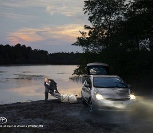 Campanie de promovare Toyota Prius - crima
