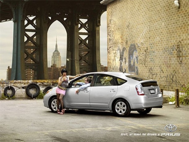 Campanie de promovare Toyota Prius - prostitutie