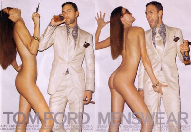 Campanie de promovare imbracaminte - Tom Ford