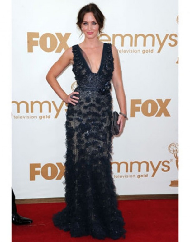 Emily Blunt in Elie Saab