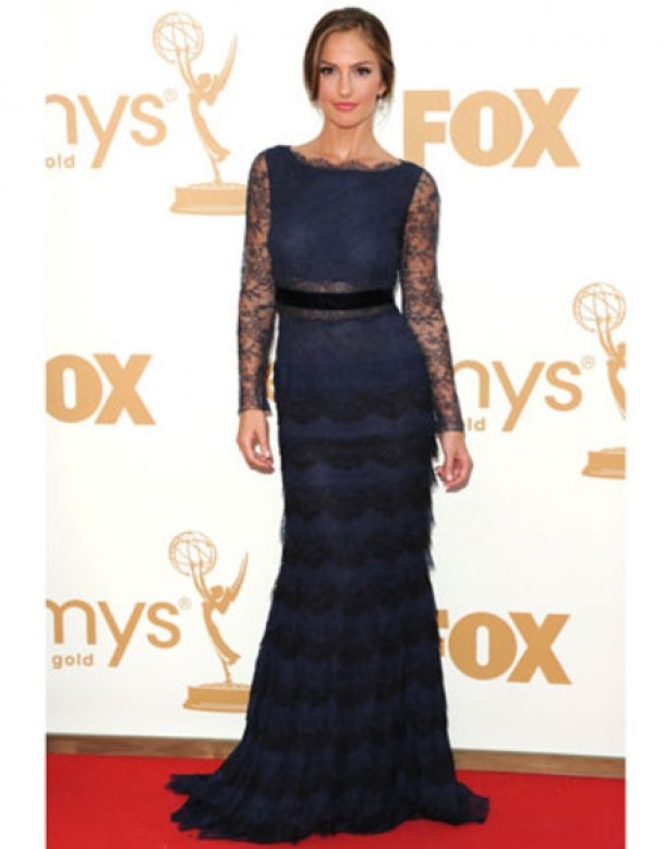 Minka Kelly in Christian Dior