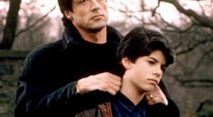 Sylvester Stallone si Sage Moonblood.