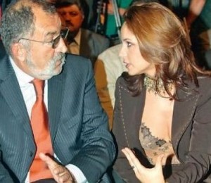 Ion Tiriac si Andreea Marin