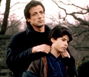 Sylvester Stallone si Sage Moonblood.