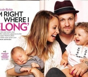 Nicole Richie, Joel Madden, Harlow si Sparrow