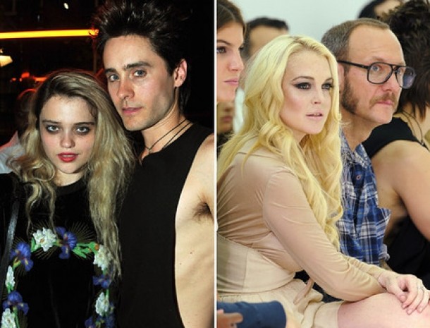 Sky Ferreira, Jared Leto, Lindsay Lohan si Terry Richardson