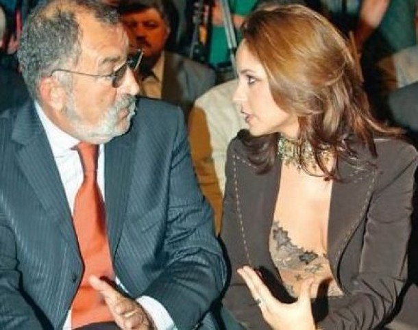 Ion Tiriac si Andreea Marin