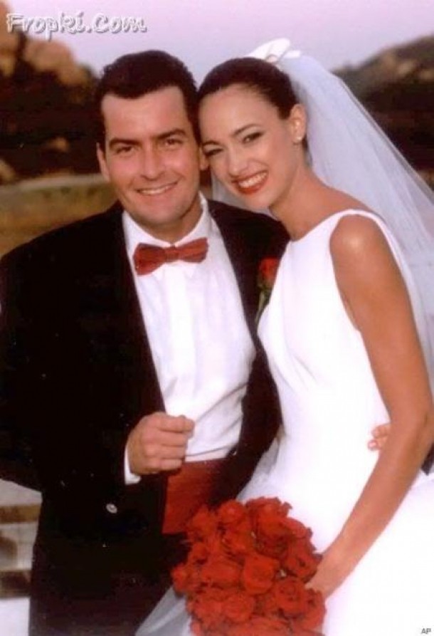 Charlie Sheen si Donna Peele