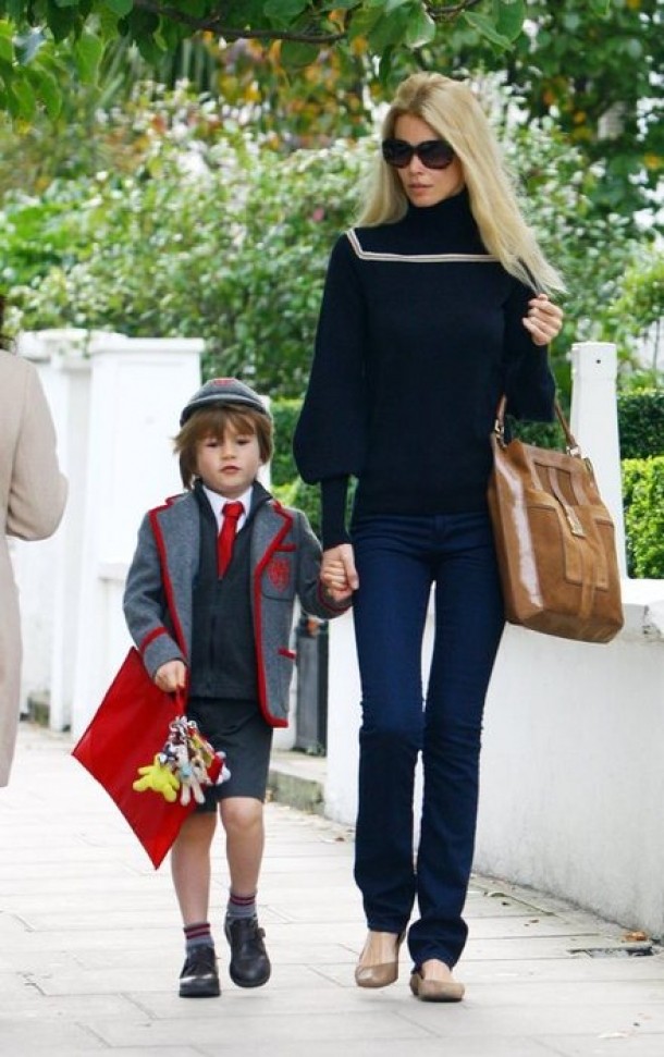 Claudia Schiffer si Casper