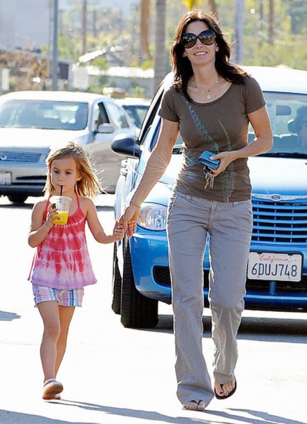 Courteney Cox si Coco.
