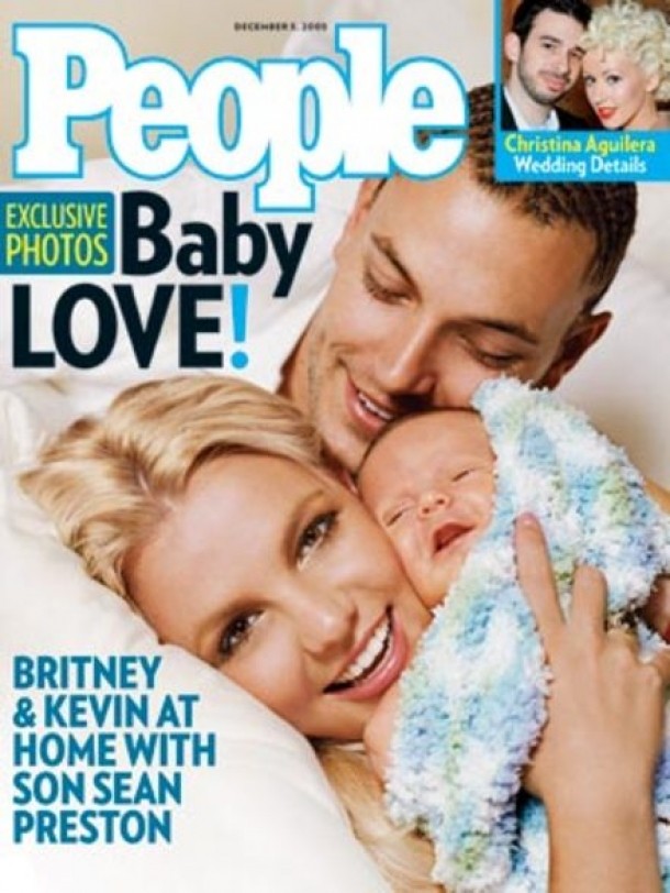 Britney Spears, Kevin Federline si micutul Sean Preston