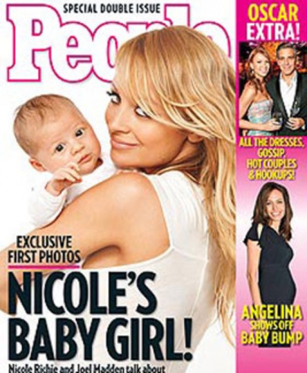 Nicole Richie si Harlow - People Magazine