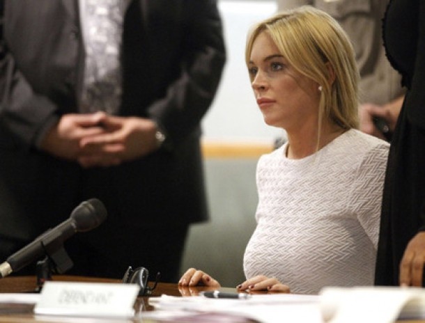 Lindsay Lohan la tribunal