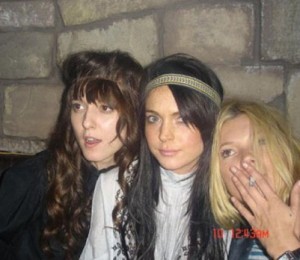 Irina Lazareanu, Lindsay Lohan si Kate Moss