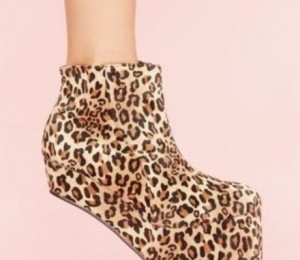 Jeffrey Campbell Magic Leopard Platform