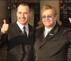 Elton John si David Furnish