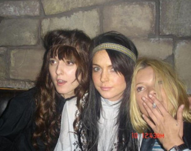 Irina Lazareanu, Lindsay Lohan si Kate Moss