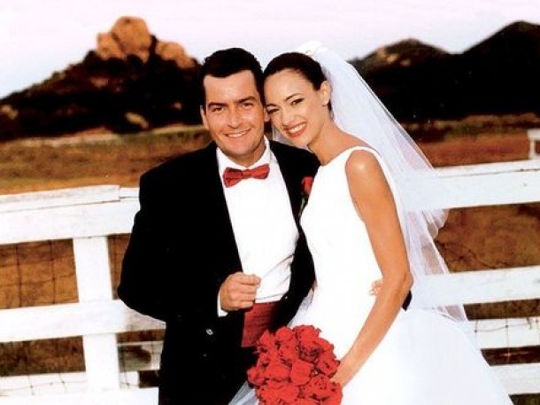 Charlie Sheen si Donna Peele