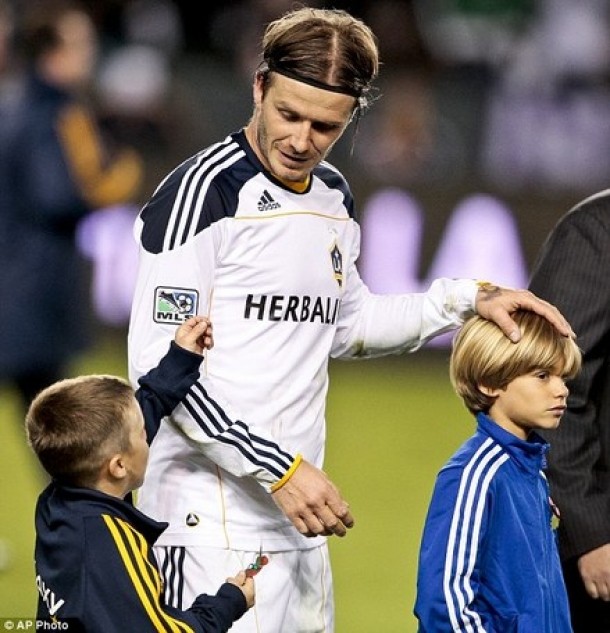David Beckham, Romeo si Cruz