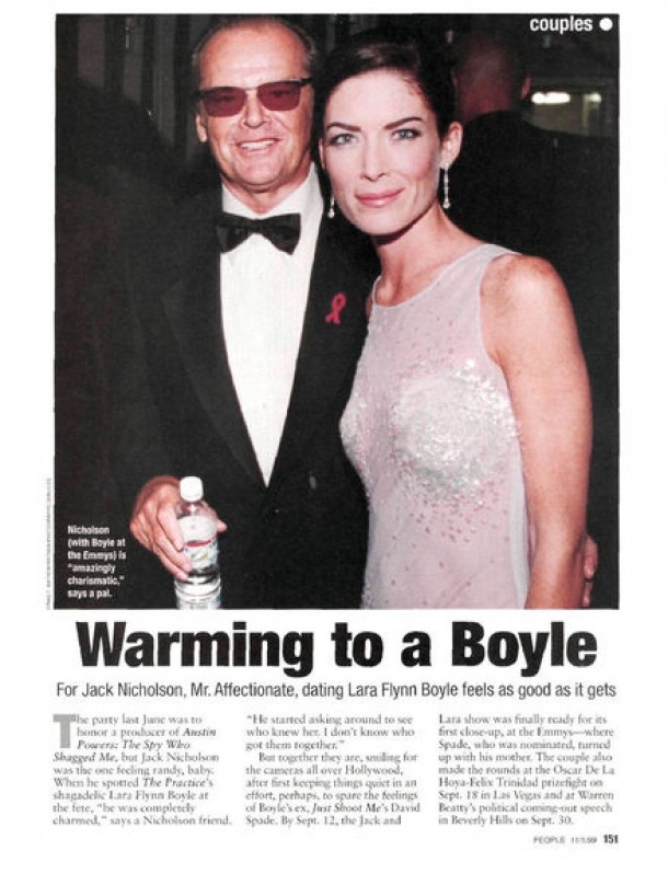 Jack Nicholson si Lara Flynn Boyle