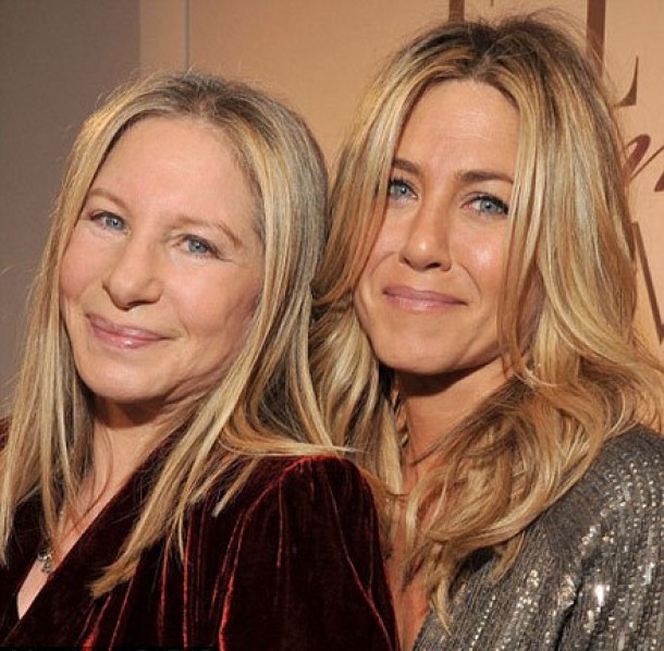 Barbra Streisand si Jennifer Anniston