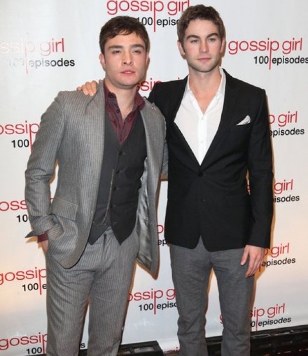 Chace Crawford si Ed Westwick