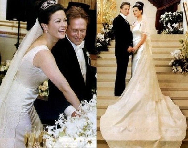 Catherine Zeta-Jones si Michael Douglas