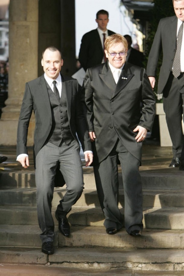 Elton John si David Furnish