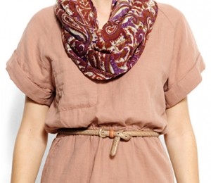 Fular din lana etnic print Mango 29.95 EUR