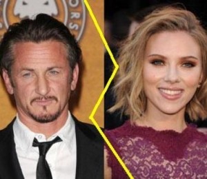 Sean Penn si Scarlett Johansson