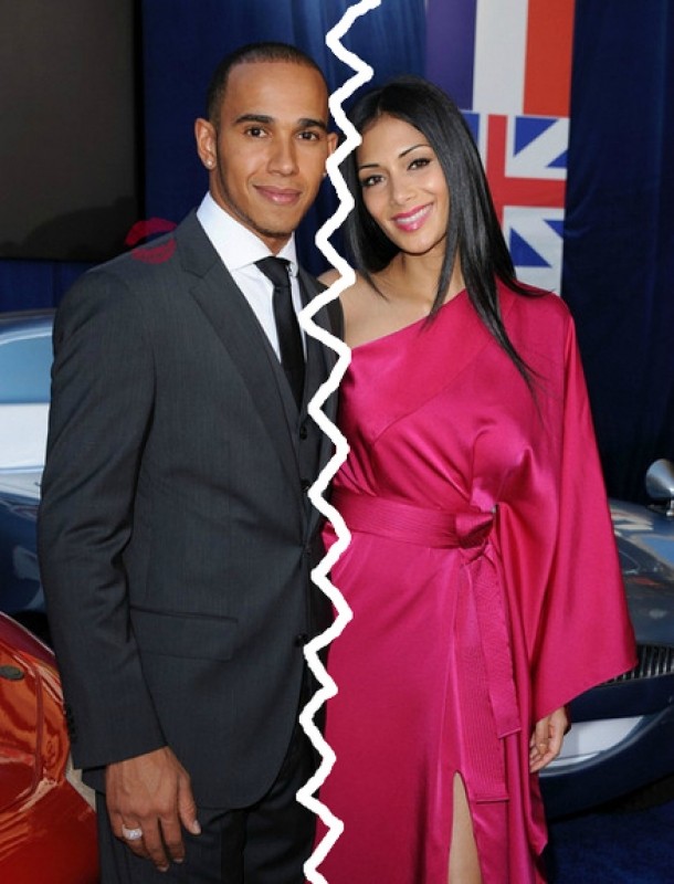 Nicole Scherzinger si Lewis Hamilton