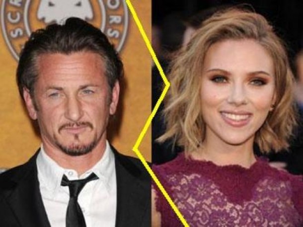 Sean Penn si Scarlett Johansson