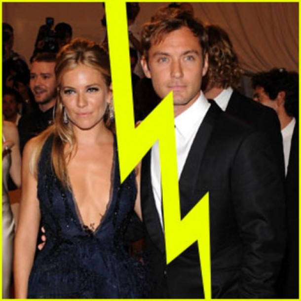 Jude Law si Sienna Miller