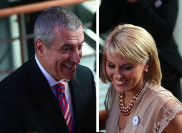 Calin Popescu Tariceanu si Ioana Tariceanu