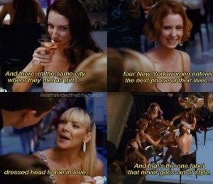 Charlotte, Mirranda, Samantha, Carrie