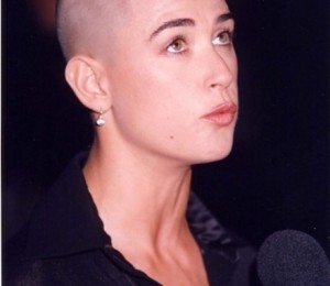 Demi Moore in "G.I. Jane"