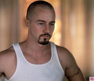 Edward Norton in "History X"