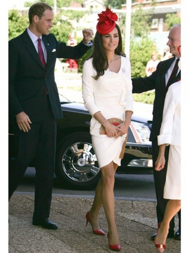 Kate Middleton in vizita in Canada