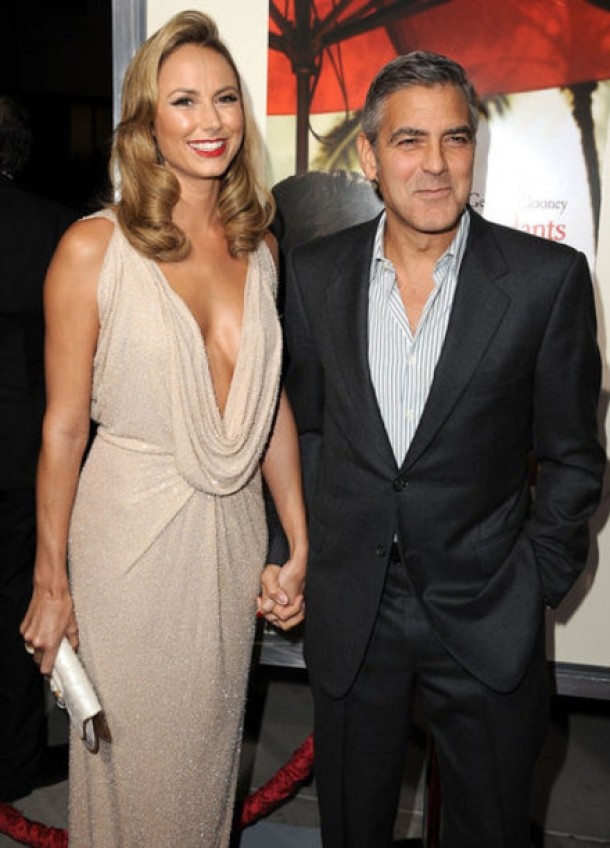 George Clooney si Stacy Keibler