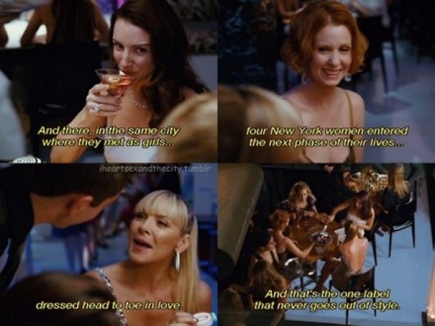 Charlotte, Mirranda, Samantha, Carrie