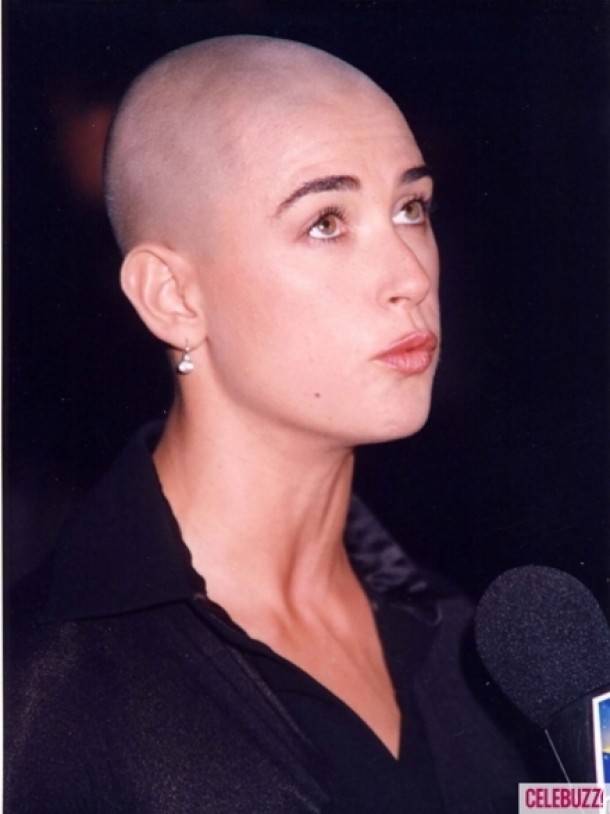 Demi Moore in "G.I. Jane"