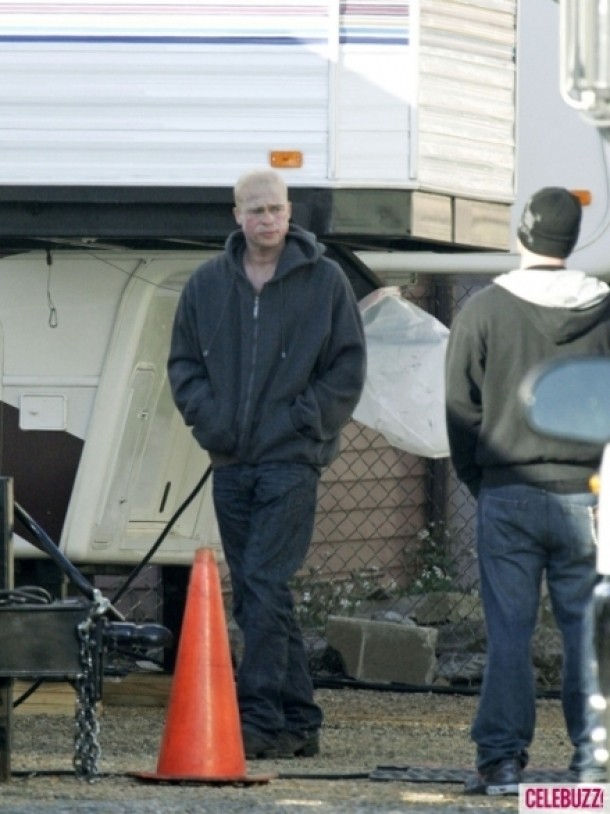 Brad Pitt in "The Curious Case of Benjamin Button"