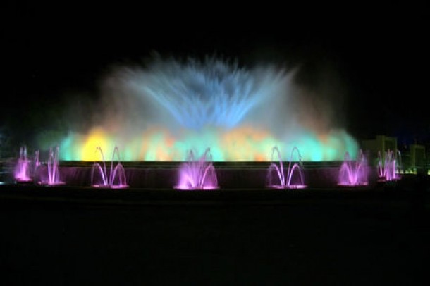 The Magic Fountain of Montjuic – Barcelona, Spania