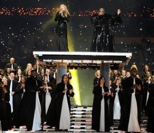 Madonna si Cee Lo Green