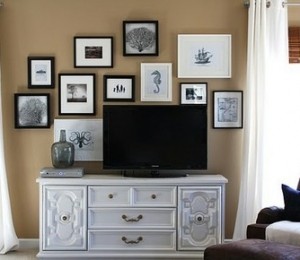 Creeaza un perete-galerie in jurul lui