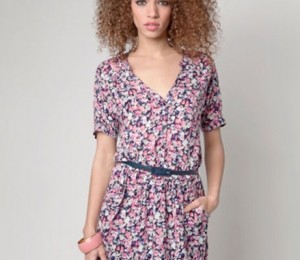 Rochie inflorata - Bershka - 149 RON