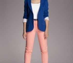 Maxine - Sacou albastru 149 lei