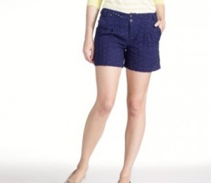 La Redoute - Pantaloni scurti cu broderie englezeasca