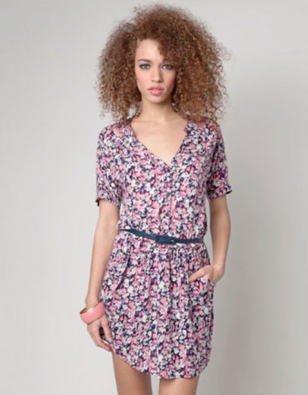 Rochie inflorata - Bershka - 149 RON